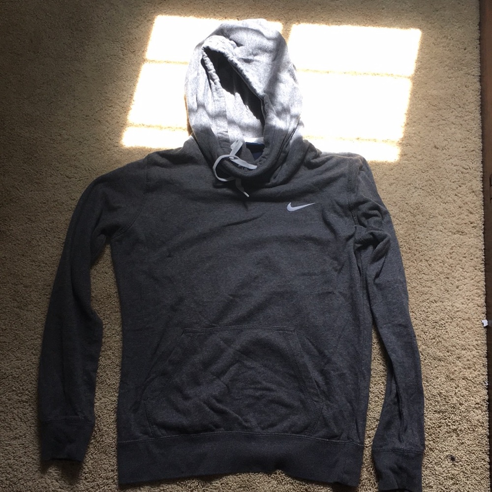 Nike hoodie with a cow neck
